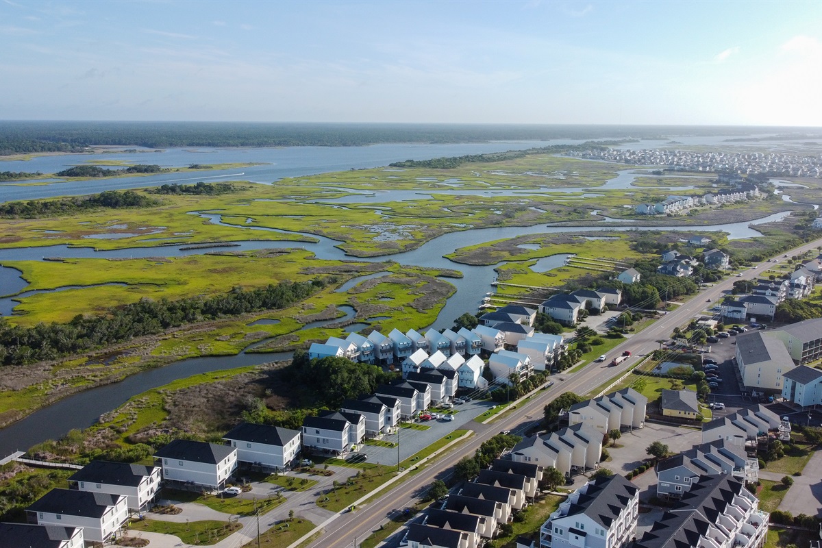 From above, a breathtaking panorama unfolds