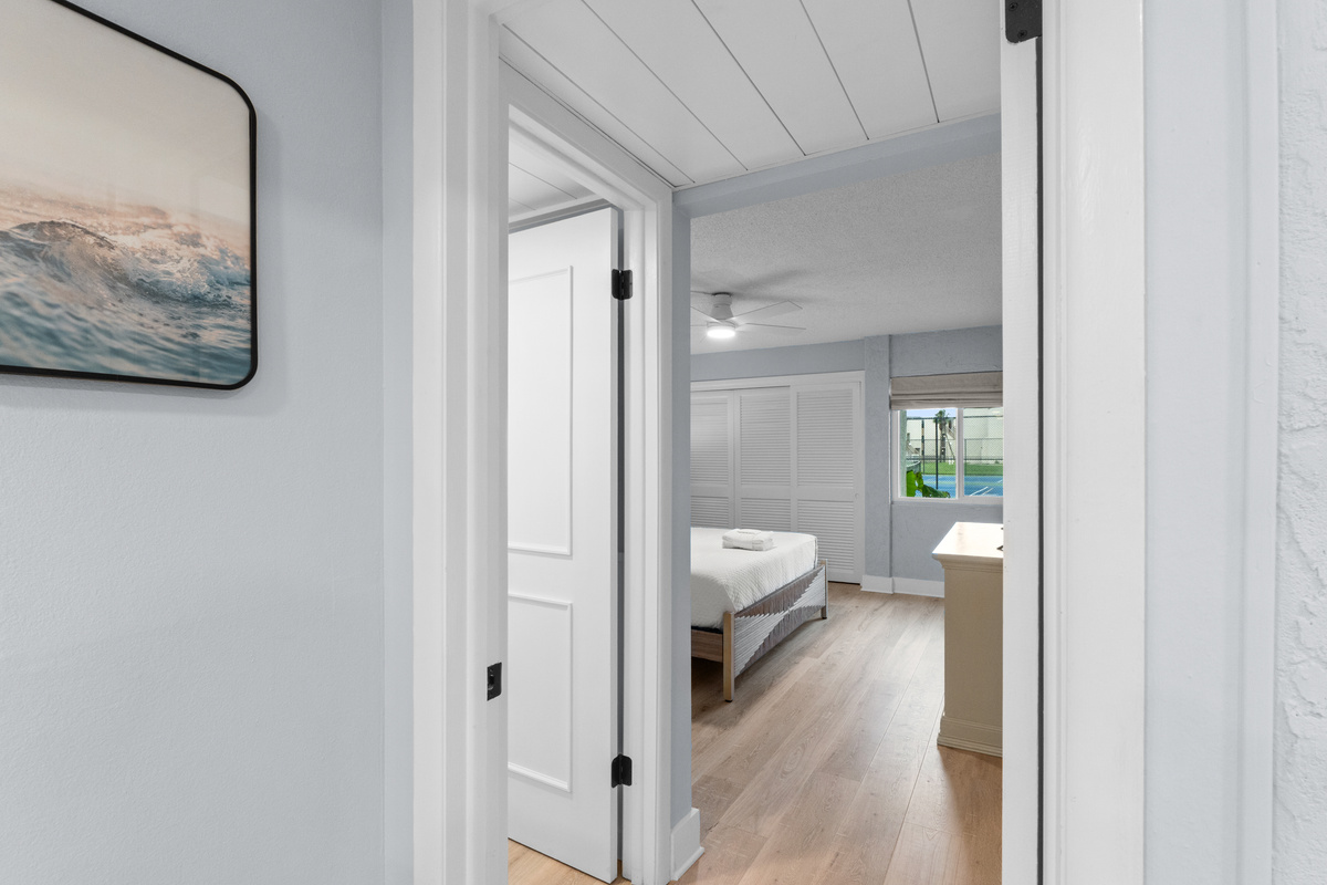 Master Bedroom with King Sized Bed