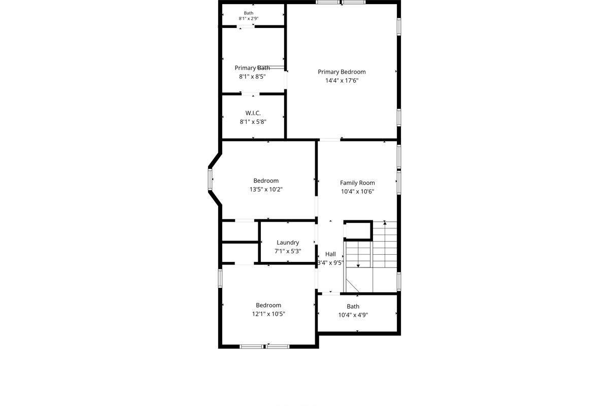 Upstairs holds a spacious primary suite with walk-in closet, two more bedrooms, a family room and the laundry. Over a thousand square feet of sleeping space, so every branch of the family gets a door of their own.