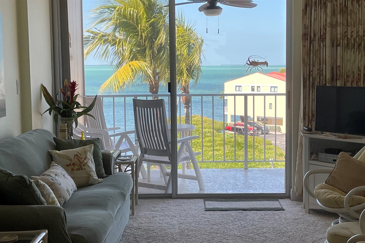 View from livingroom