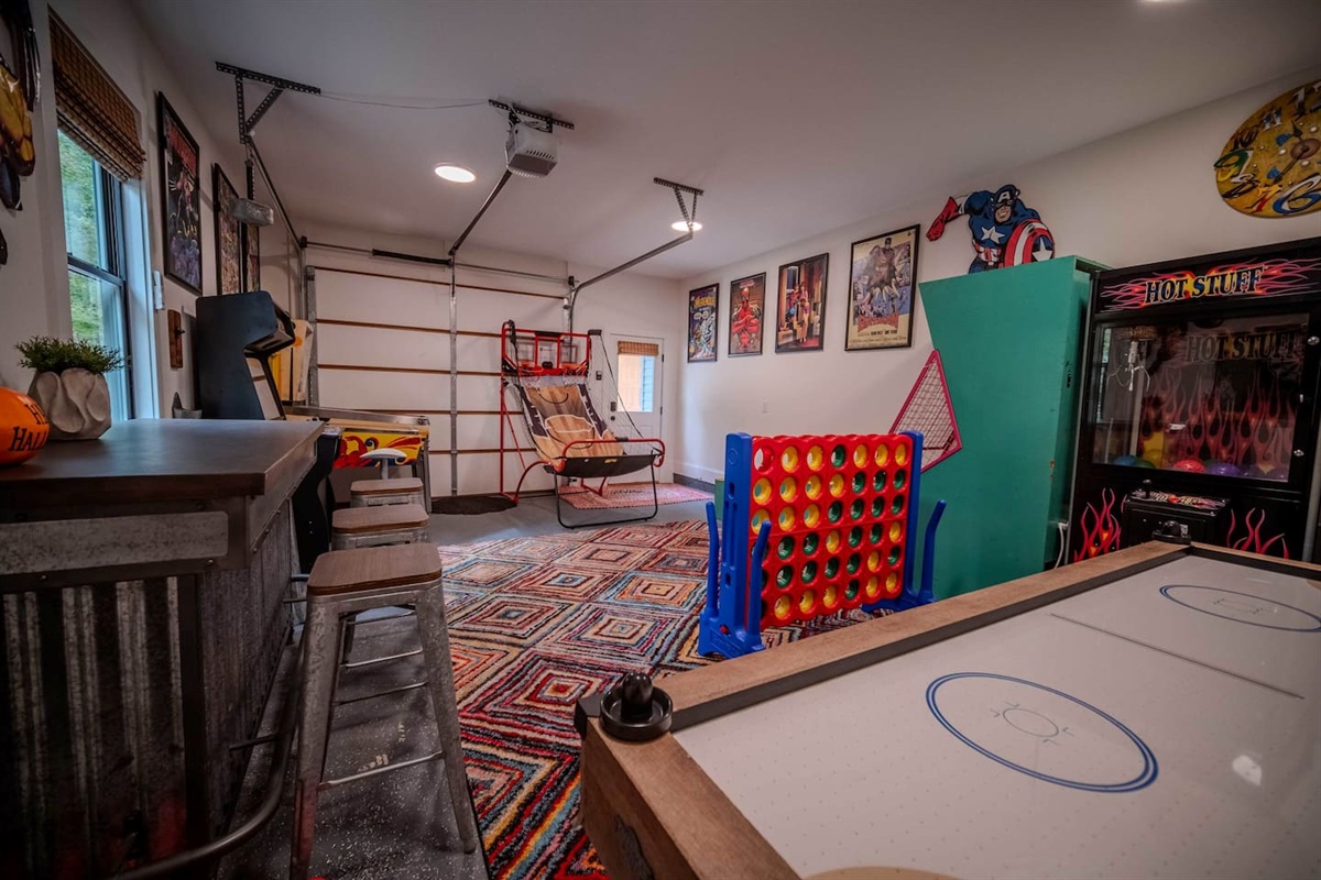 Basketball, PinBall, Multicade Game (5,000 games), Darts