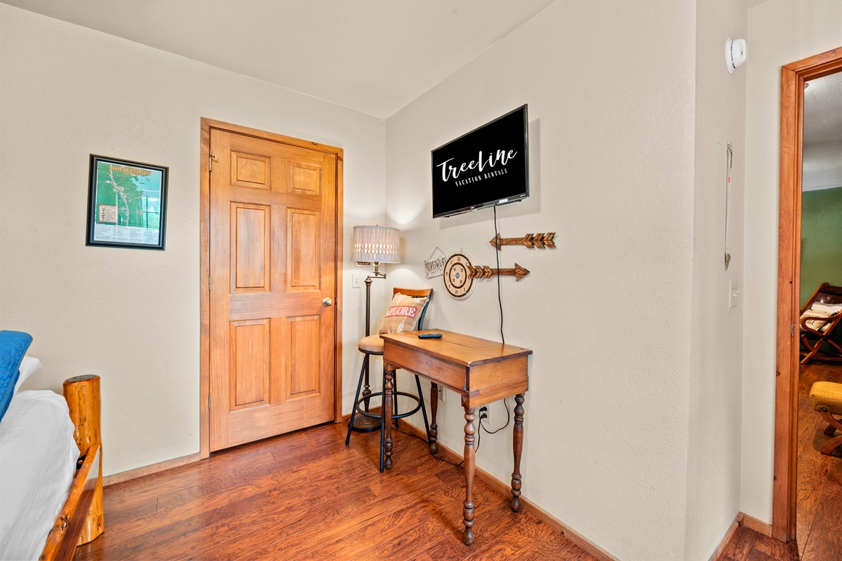 Includes a reading area, mini writing desk, and room to stretch out.