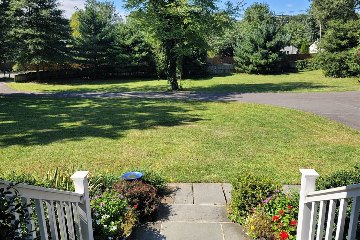 Front Yard from front Door (lots of room for kids to play)