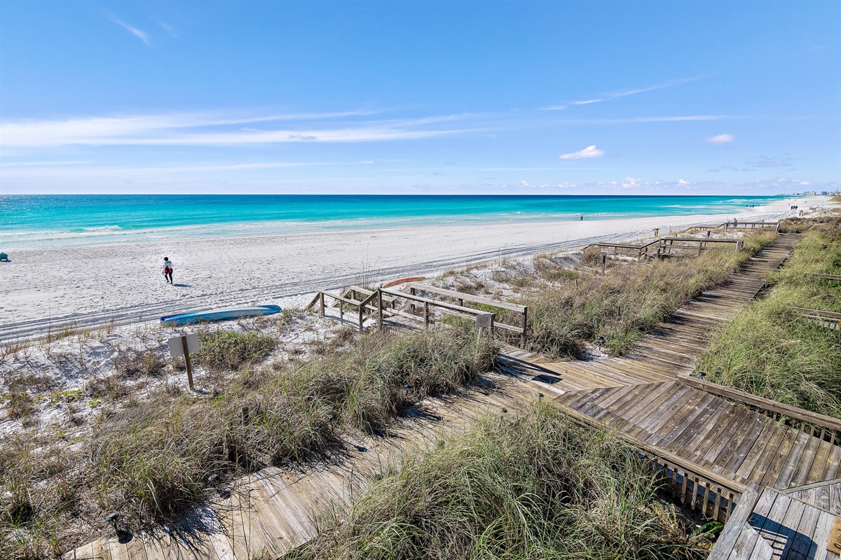 PRIVATE BEACH Access - Costa Del Sol is a Low Density Townhome Complex - No Condo Crowds here!