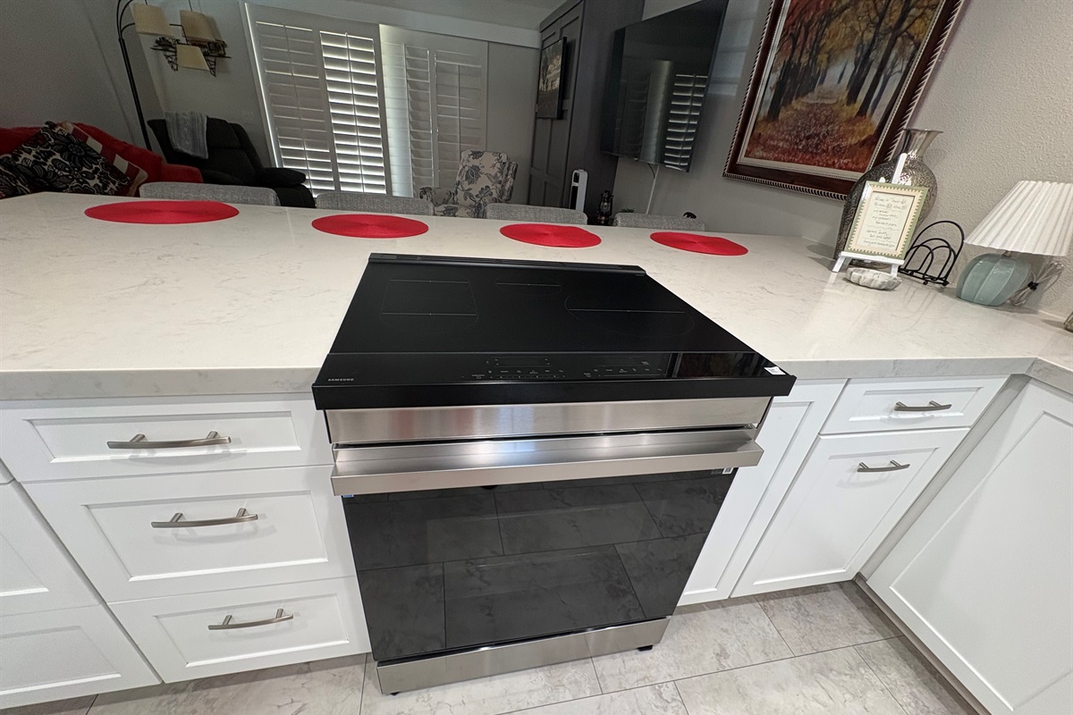 All new appliances including an induction cooktop and oven...