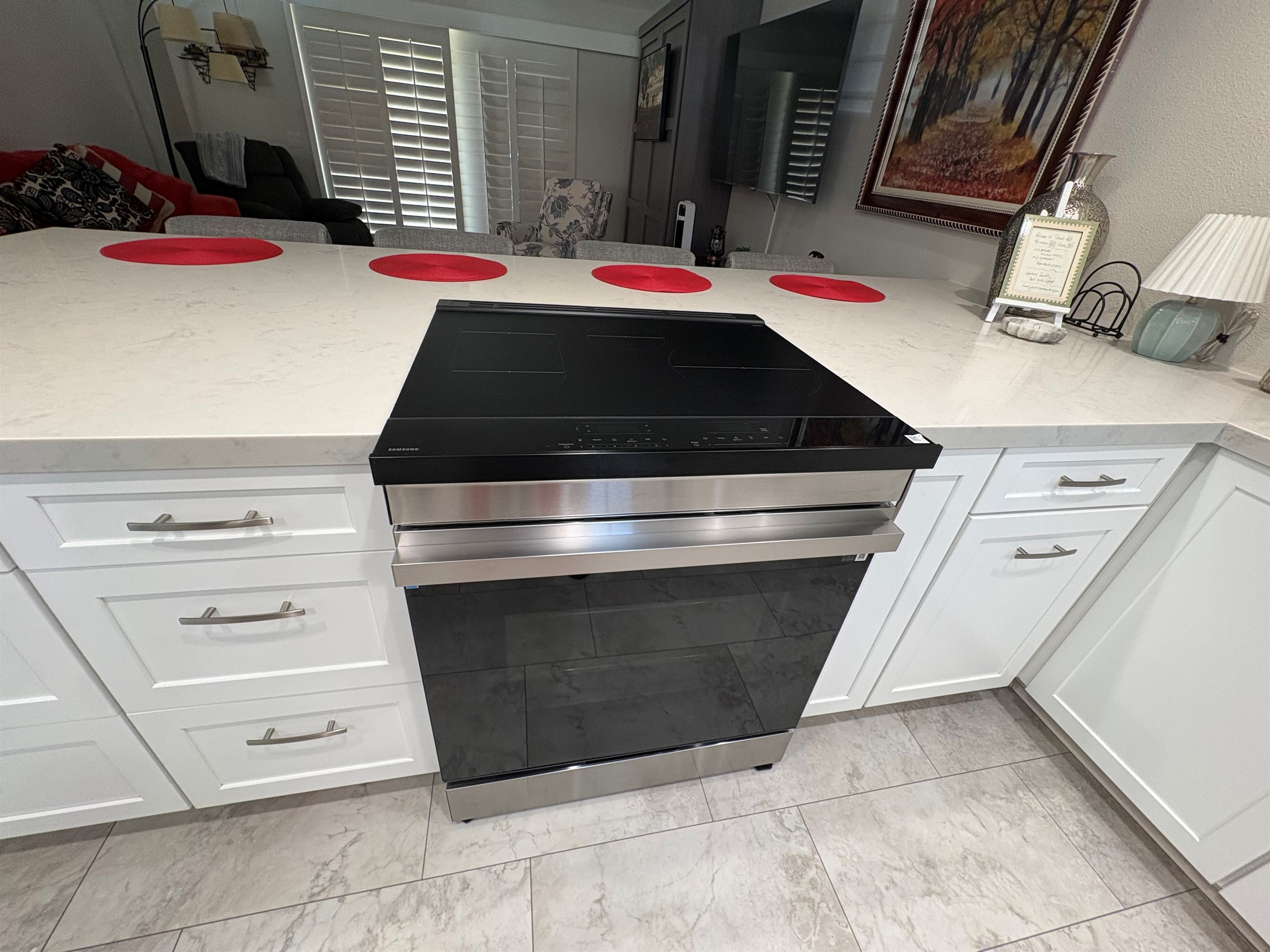 All new appliances including an induction cooktop and oven...