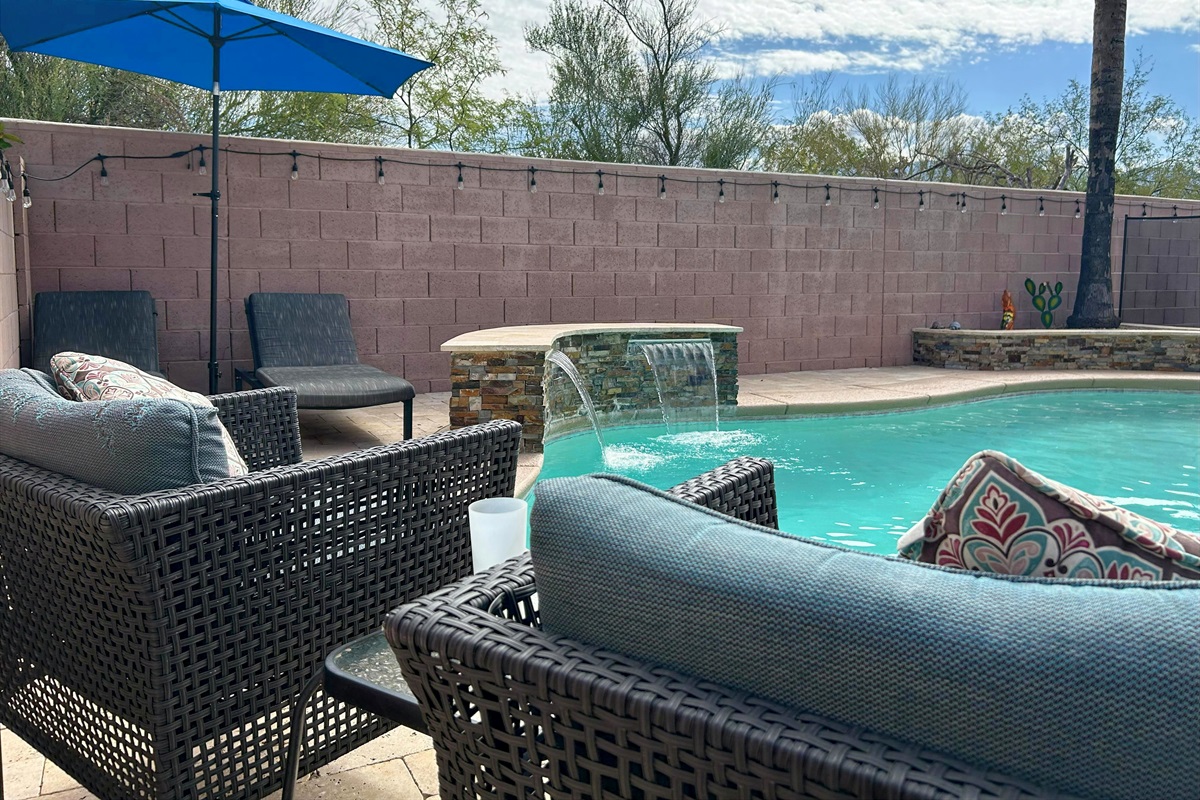 "Their home is gorgeous. Their pool is relaxing. The location is great! It’s the perfect Oro Valley oasis!" - Allie P. - August 2024
