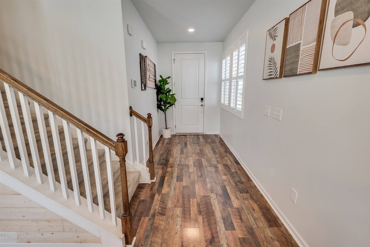 Steps to the 2nd Floor