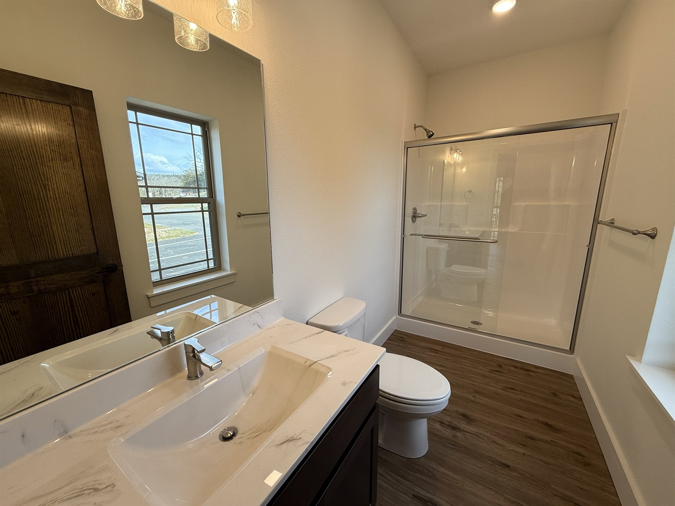 Bathroom 1 - Main Level with walk in shower