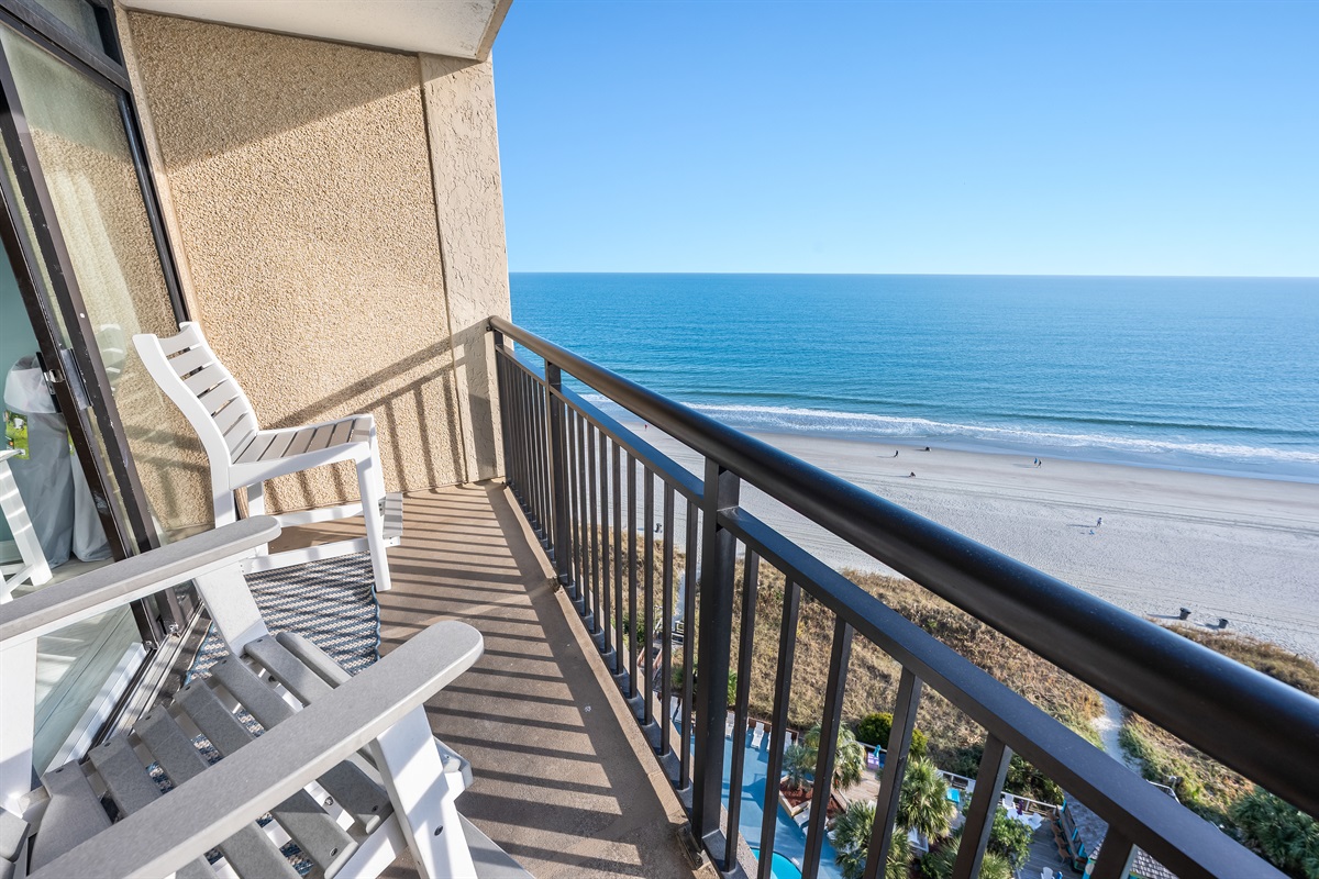 Amazing View from the Balcony!