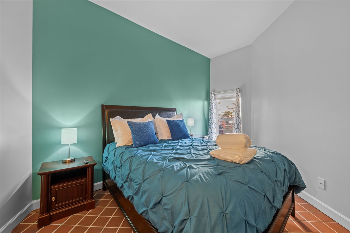 Clean lines, soothing colors, and a restful sleep setup