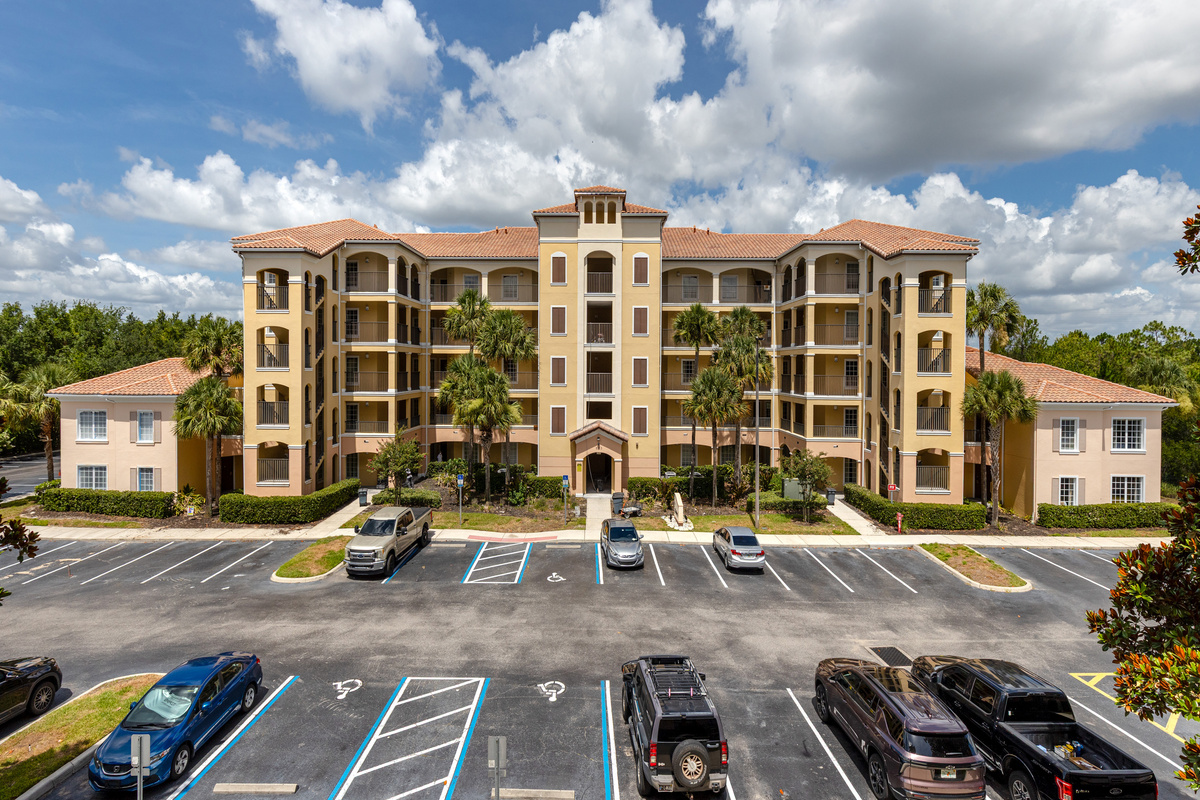 Front of building 