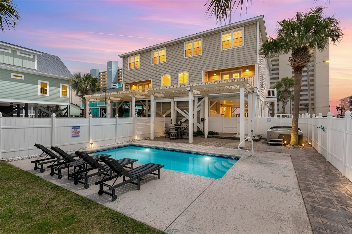 Pool and Hot Tub Time!