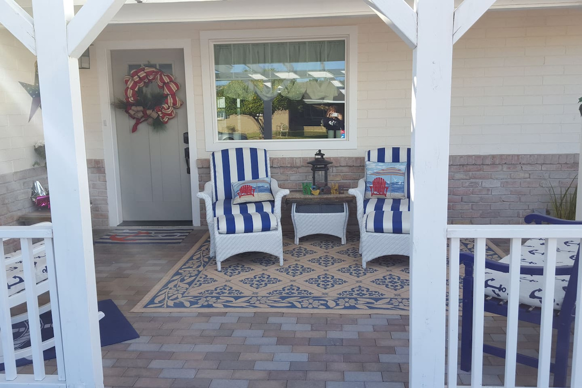 Cottage Front Patio