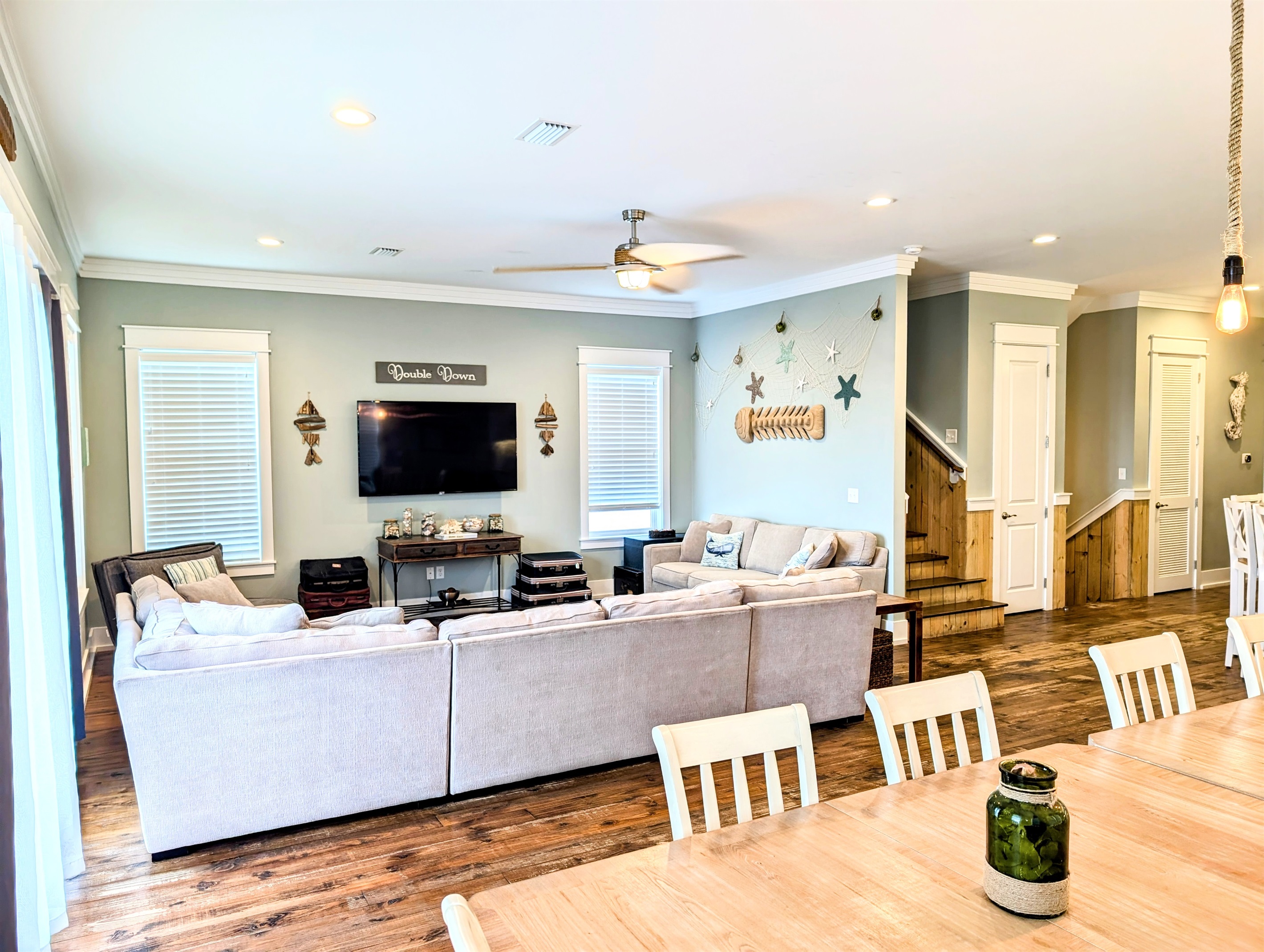 Open concept floorplan