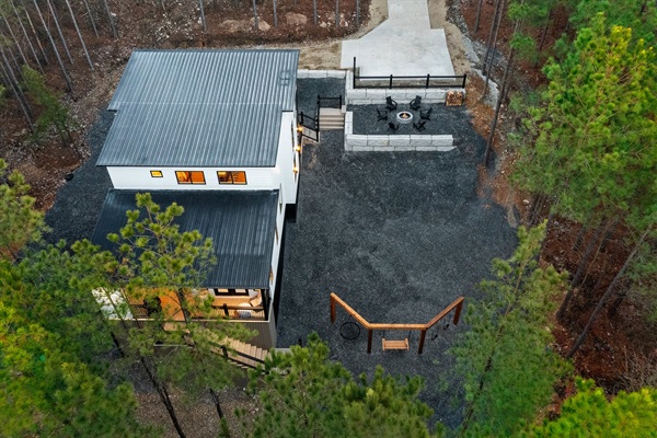 he expansive outdoor spaces are designed to make the most of the serene setting.