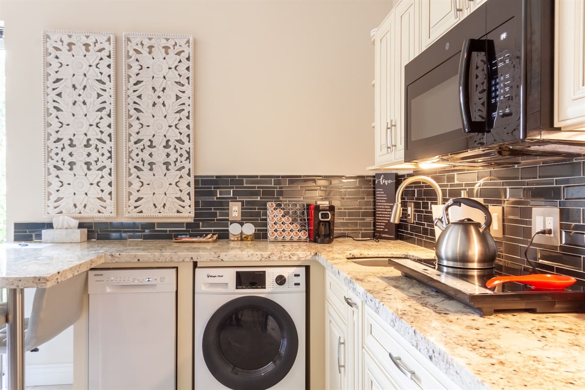 Dishwasher and Washer / Dryer Combo