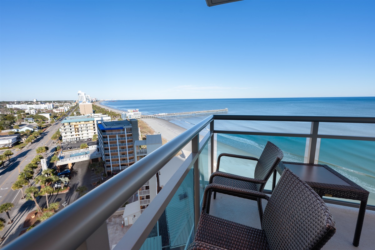 Breathtaking Views from Balcony!