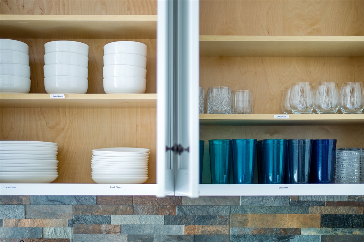 Fully Stocked Kitchen