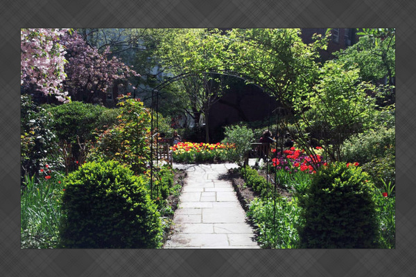 Secret Garden at St. Luke in the Fields — West Village, NYC