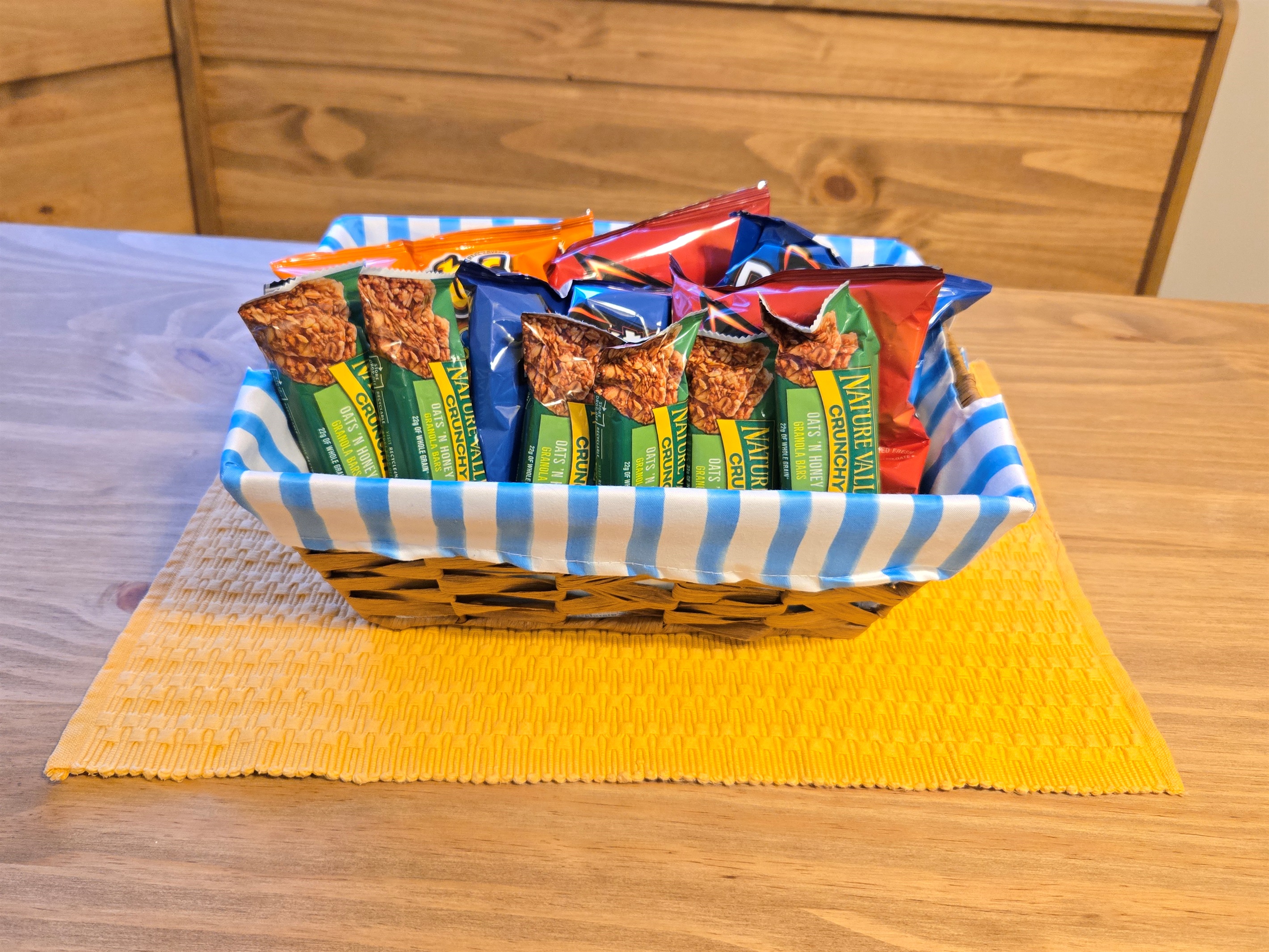 Snacks for after your long travel to this cute cottage