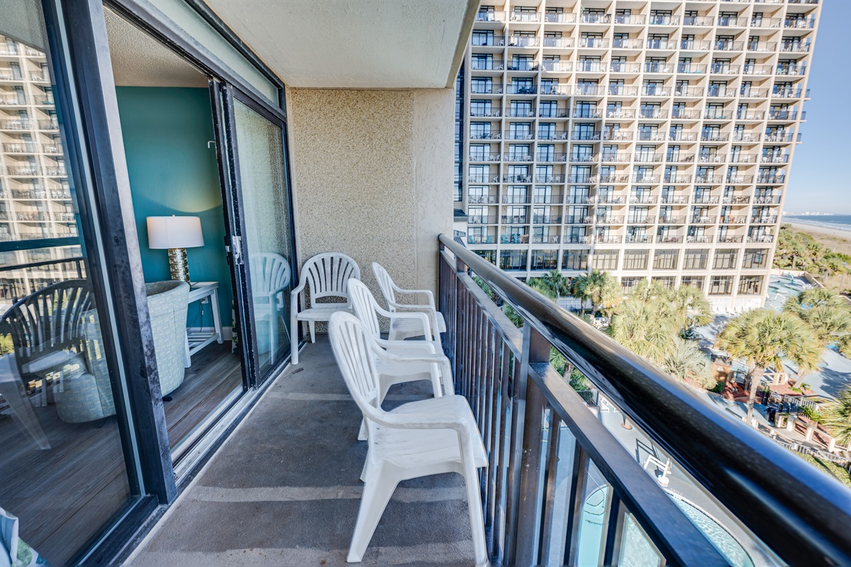 Amazing View from the Balcony!