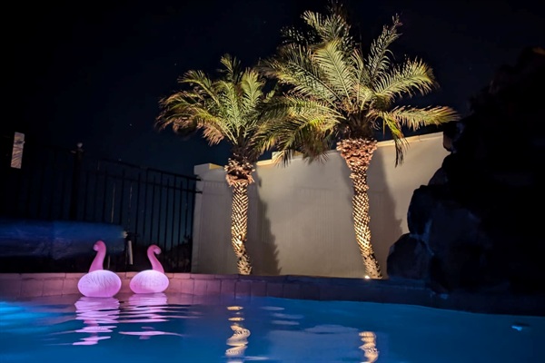 Heated pool, perfect for evening swims.