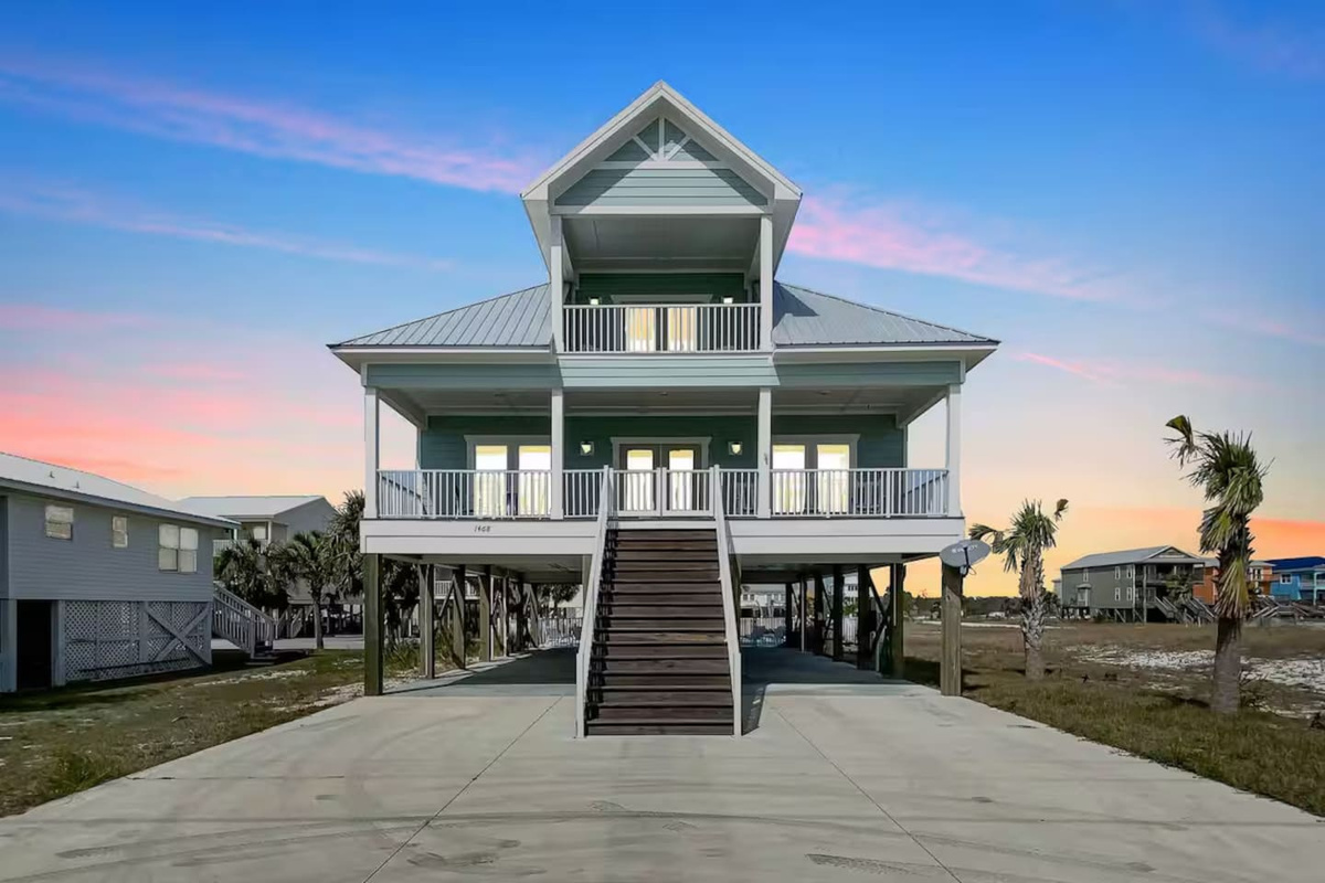 Absolutely stunning 5 bed/3.5 bath home directly across from the beach with amazing views/access and a heated pool. 