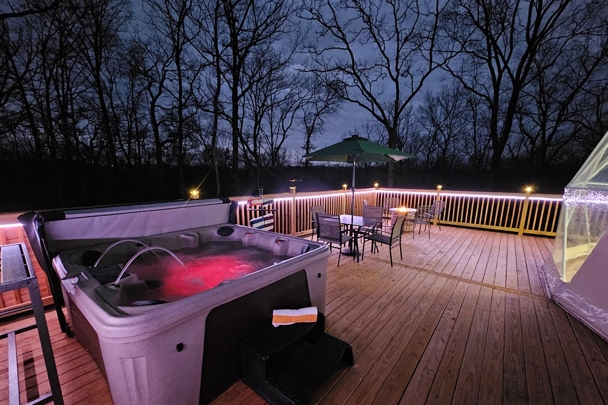 Evenings glow differently out here.