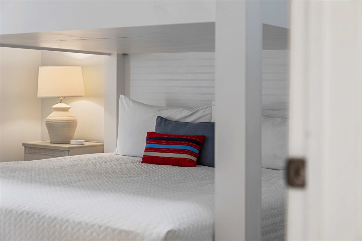 Bunk Room | Sea Gull | 201 Oceanview | 1116 Ocean Blvd, Isle of Palms, SC | IOP Escapes