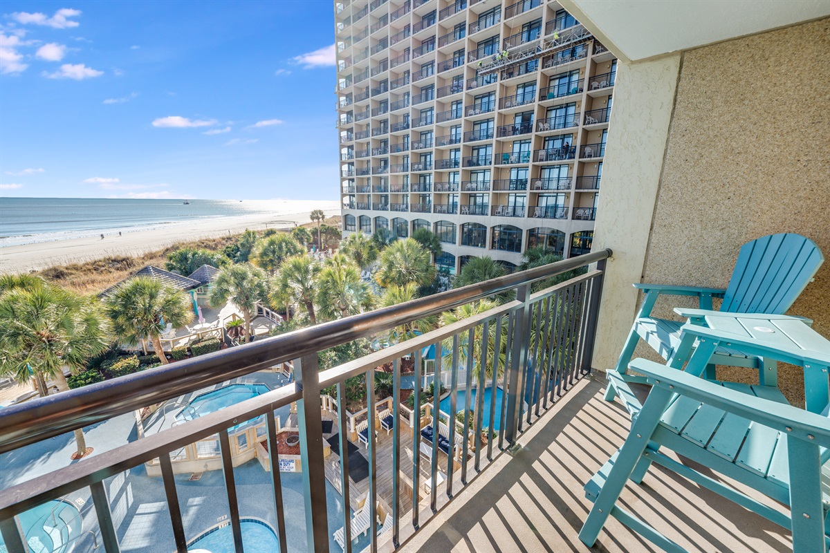 Breathtaking Views from Balcony!