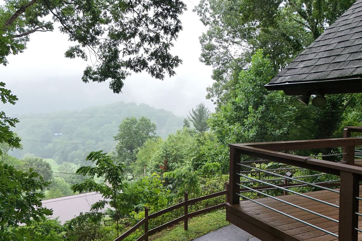 Escape the everyday. This private deck offers the perfect spot to relax and enjoy the outdoors.