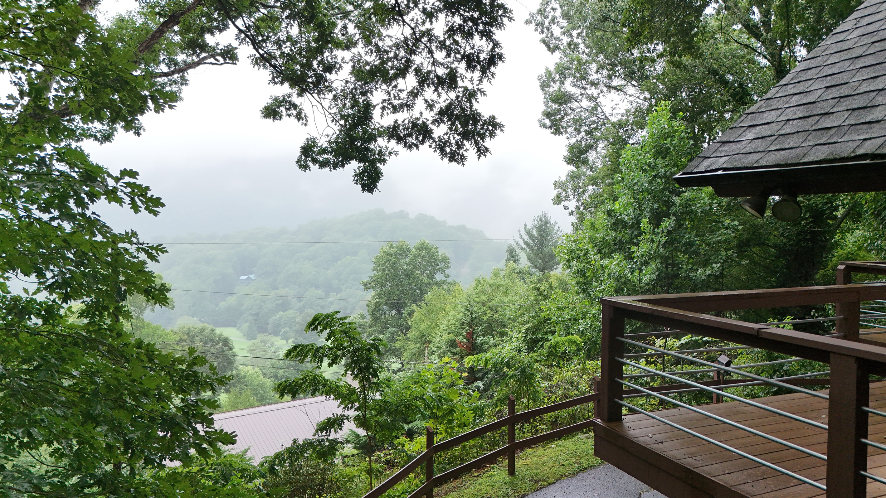 Escape the everyday. This private deck offers the perfect spot to relax and enjoy the outdoors.