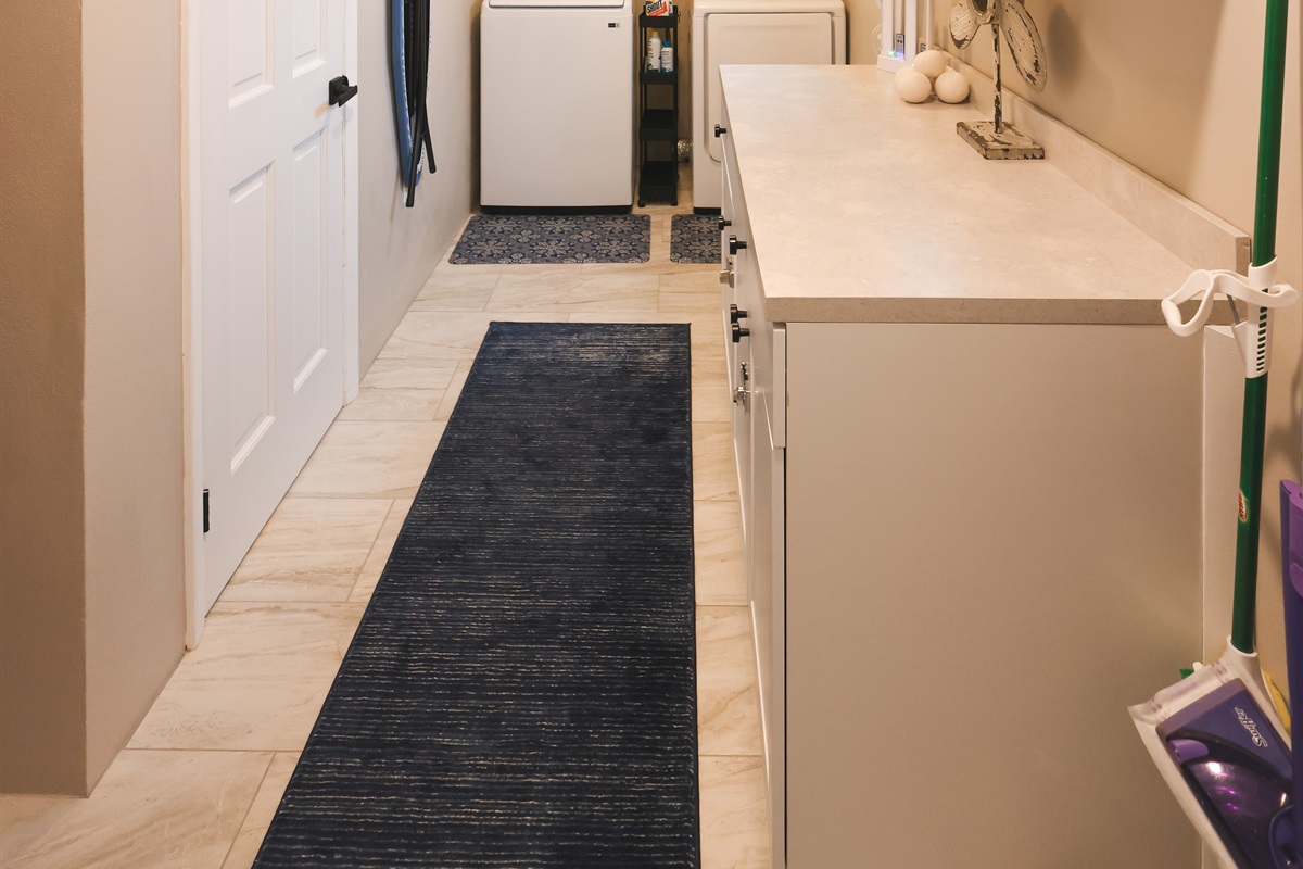 Clean lines and modern touches define this sophisticated bathroom.