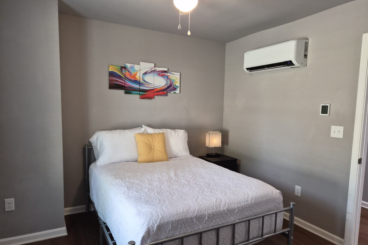 Queen bed