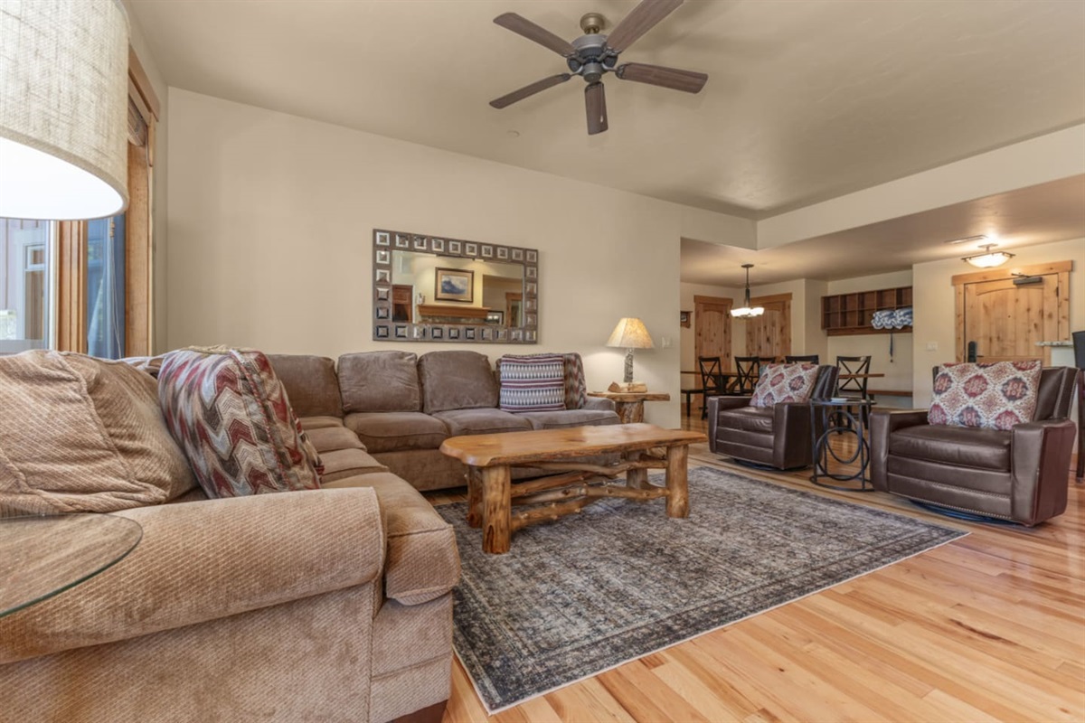 Ample Seating in Living Room