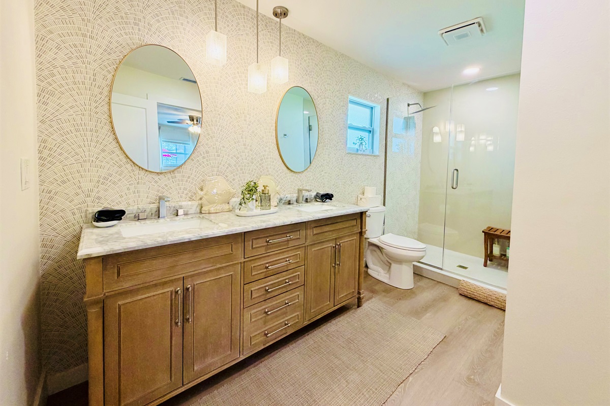 Master bathroom