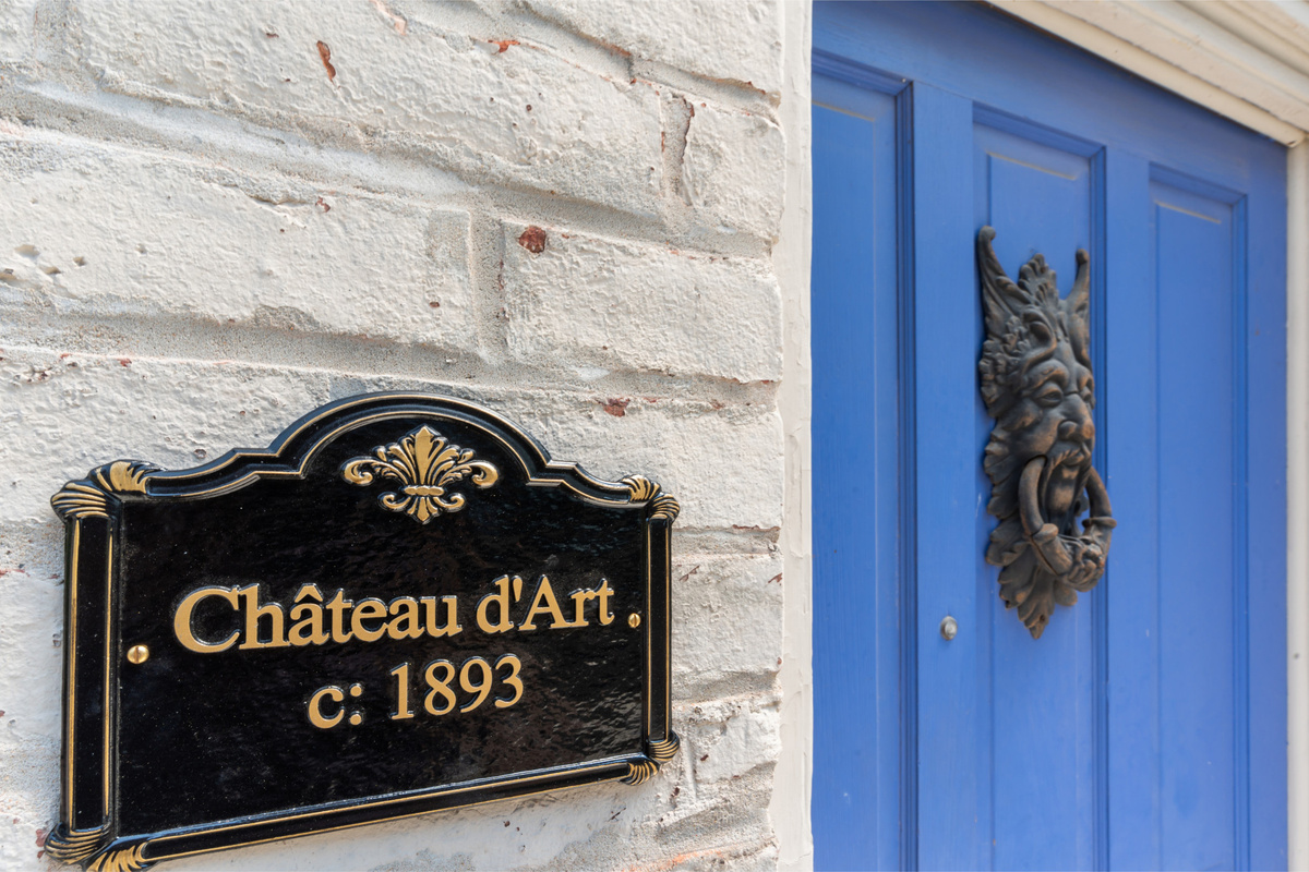 Ch&acirc;teau d&rsquo;Art, circa 1893. More than 130 years of history lives behind these walls.