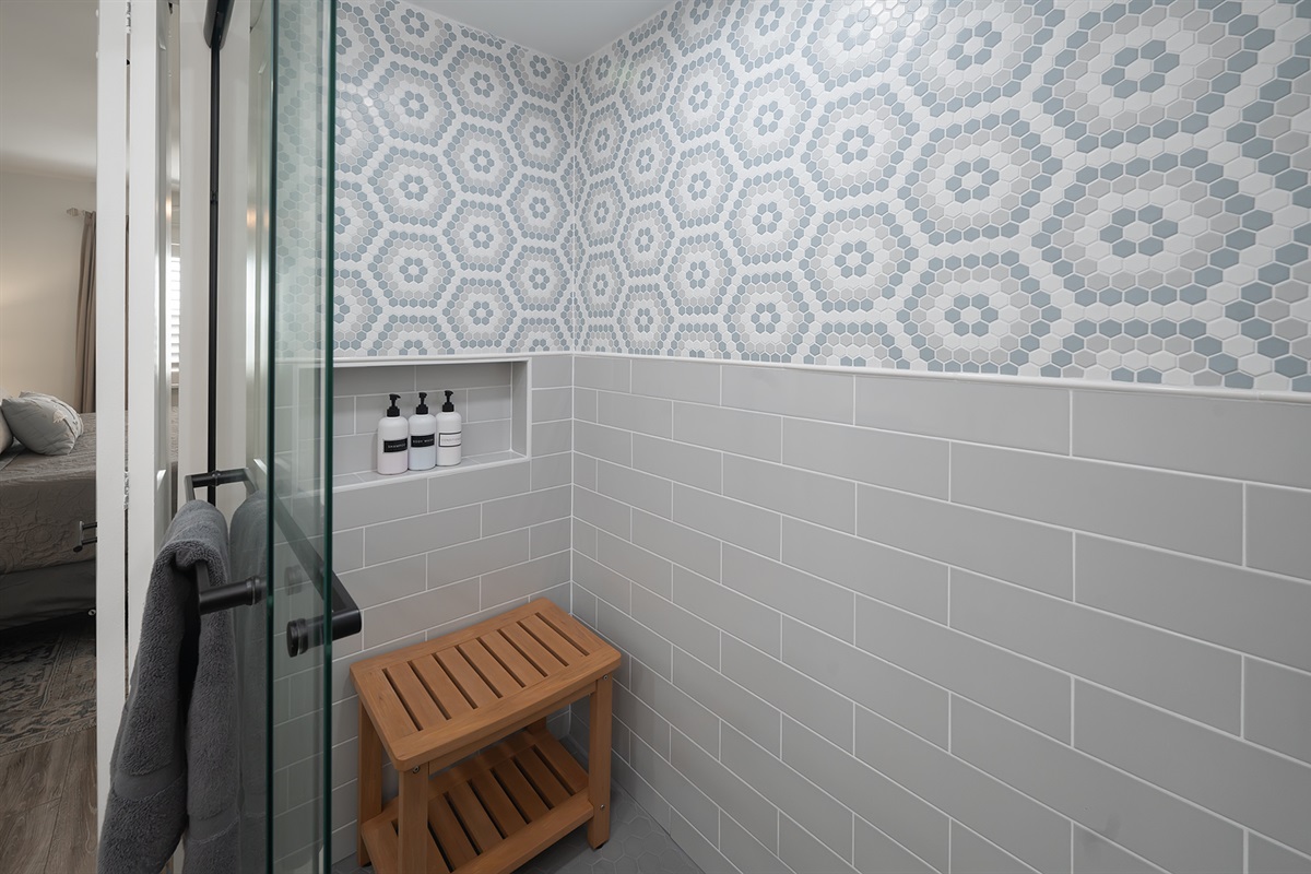 Designer Primary Shower