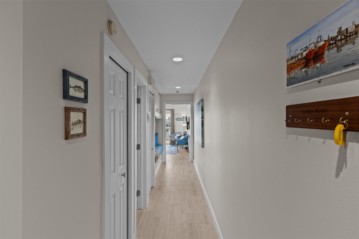 Hallway access from front door.