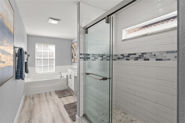 Master bathroom