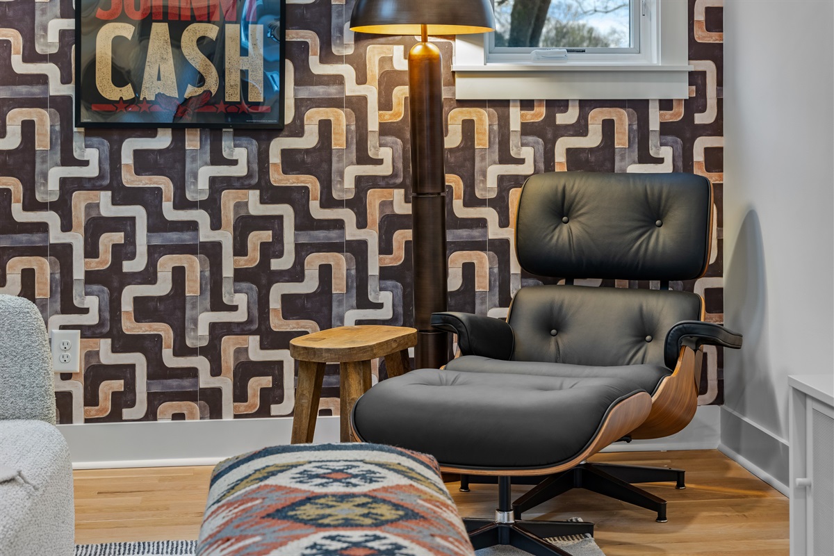 A comfortable setup for focused work or creative planning.