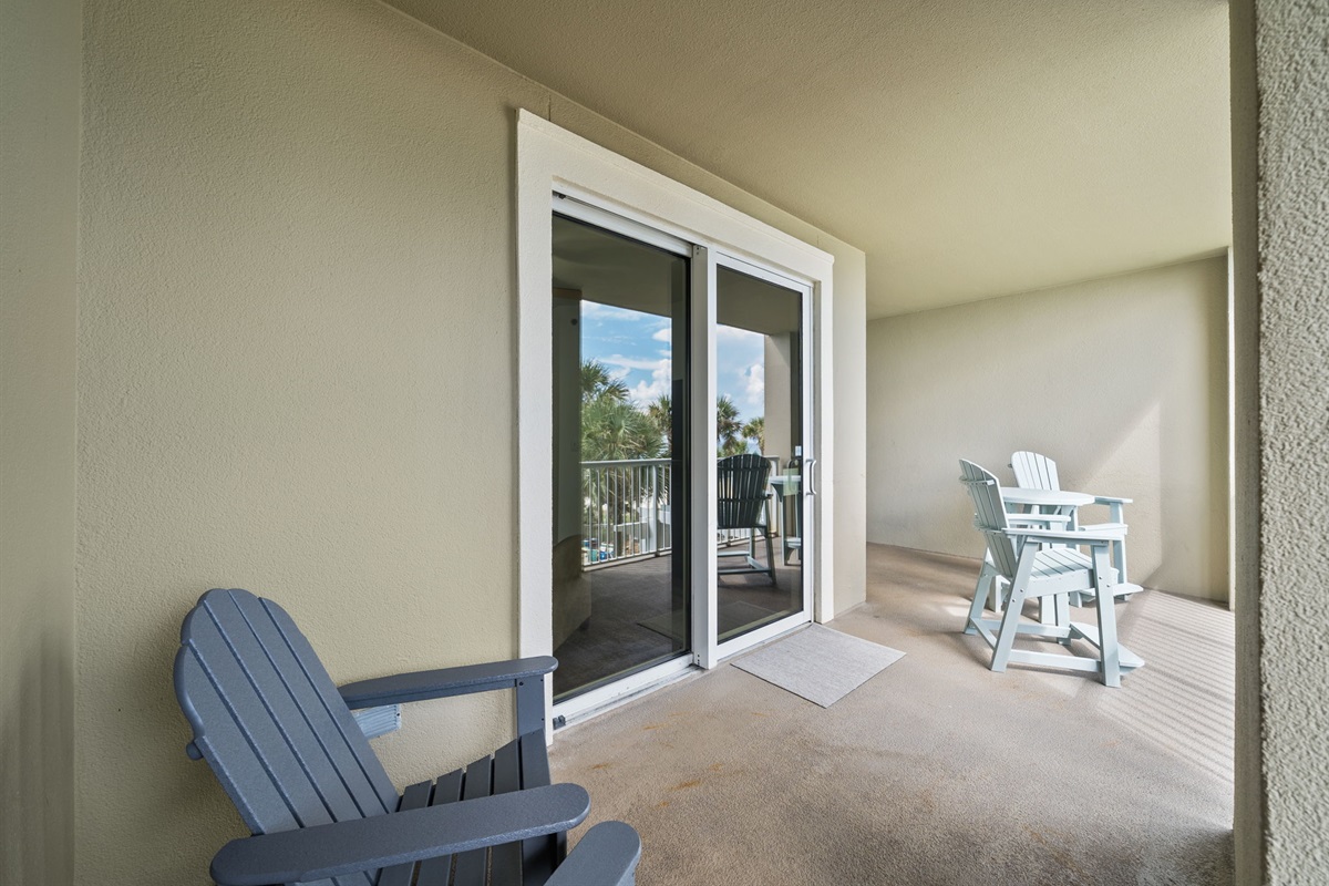 Gulf-Front Balcony