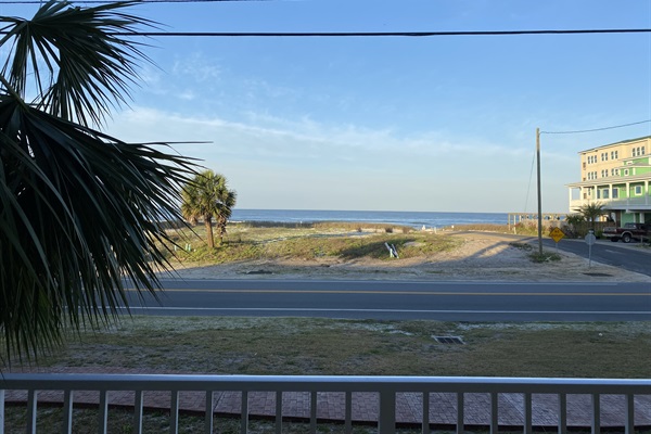 Gorgeous Gulf Views from the Balcony