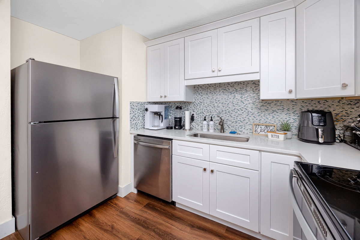 Perfect place to prepare snacks or family meals