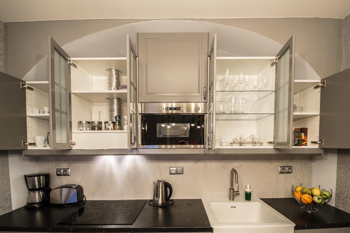 Kitchen is also fully equipped with all ckockery, disher, glasses etc