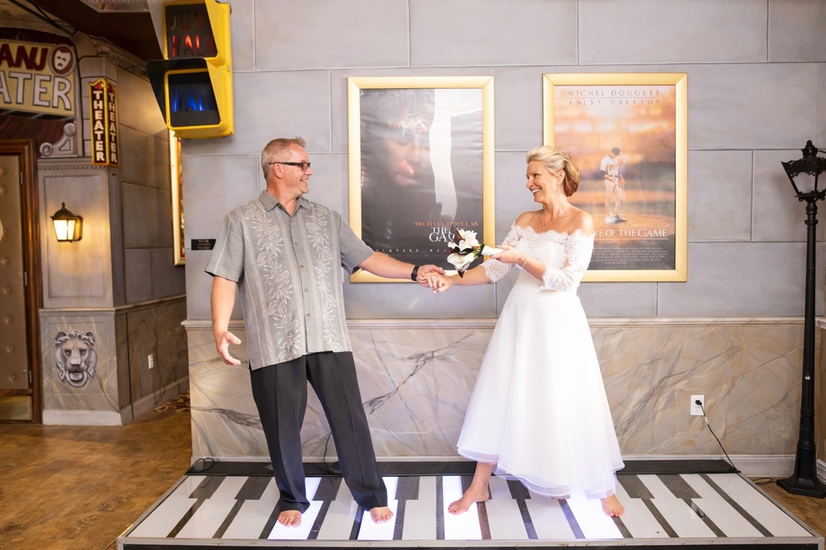 Play a tune on the life size piano just like the one seen on BIG