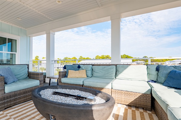 3rd Floor Patio Firepit