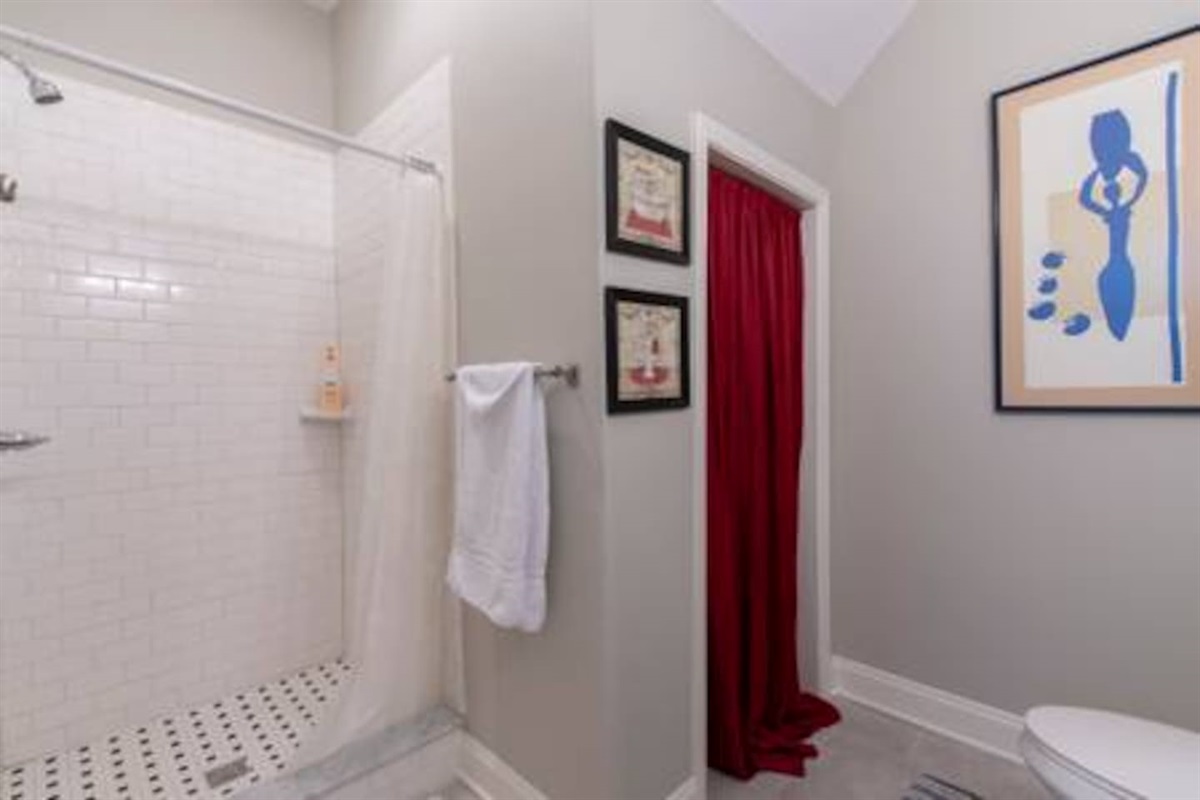 Full bath #1 with walk-in shower 