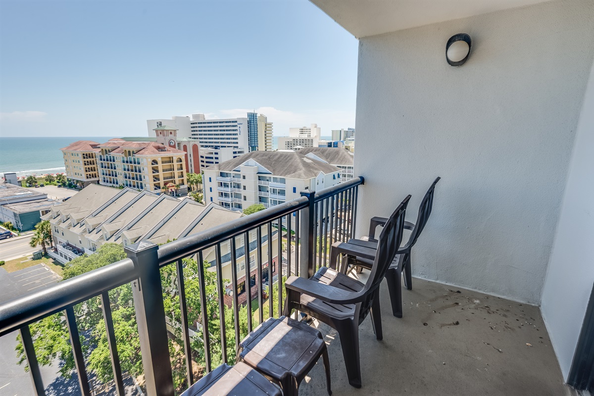 Balcony with Amazing Views